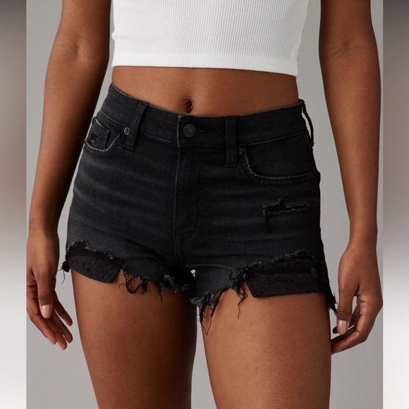 American Eagle Outfitters Pants - NWOT AE Next Level High-Waisted Denim Short